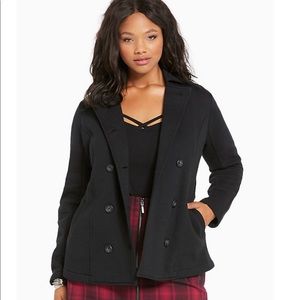Torrid Double Breasted Peacoat